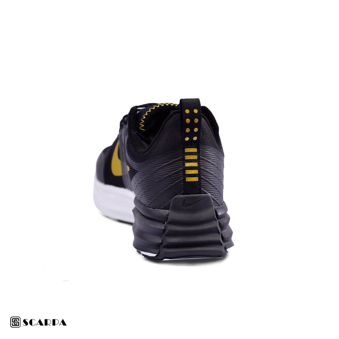 New comfartable Fashion Sneakers with BLACK&GOLD Color ,Scarpa Model NIKE LUNAR