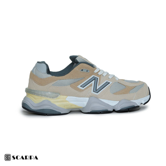 New comfartable Fashion Sneakers with BEIGE Color ,Scarpa Model NewBalance 9060