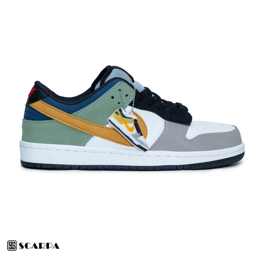 New comfartable Fashion Sneakers with WHITE&COLOER Color ,Scarpa Model SB