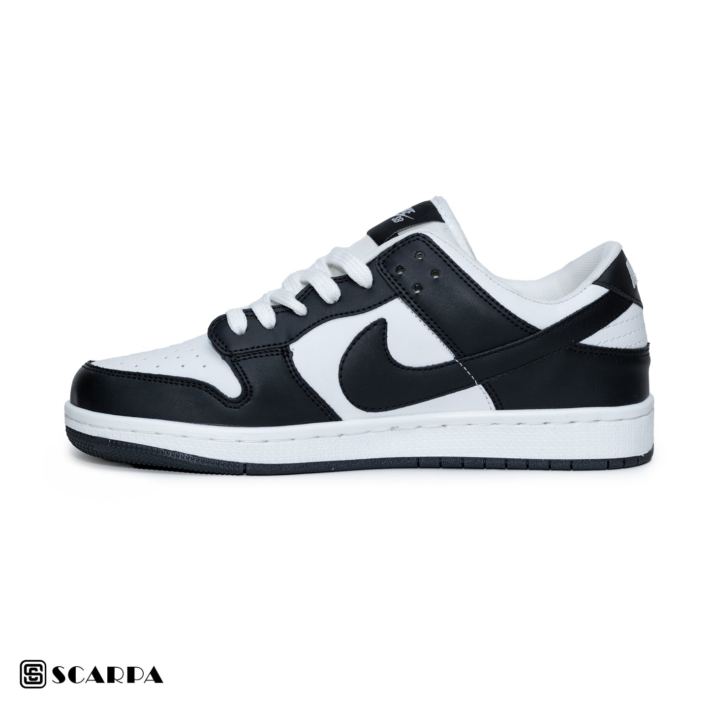 New comfartable Fashion Sneakers with WHITE&BLACK Color ,Scarpa Model SB