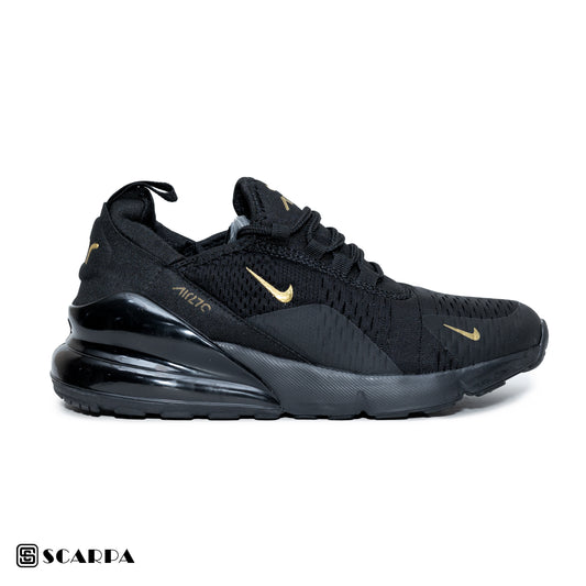 New comfortable Fashion Sneakers with BLACK&GOLD Color ,Scarpa Model AIRMAX