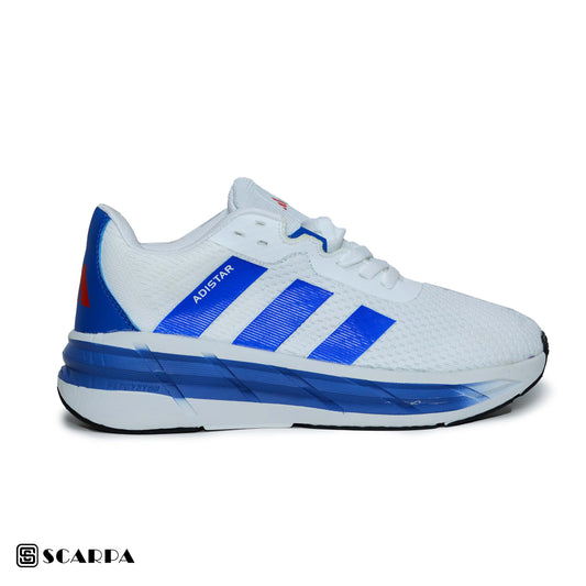 New comfortable Fashion Sneakers with WHITE Color ,Scarpa Model ADI STAR