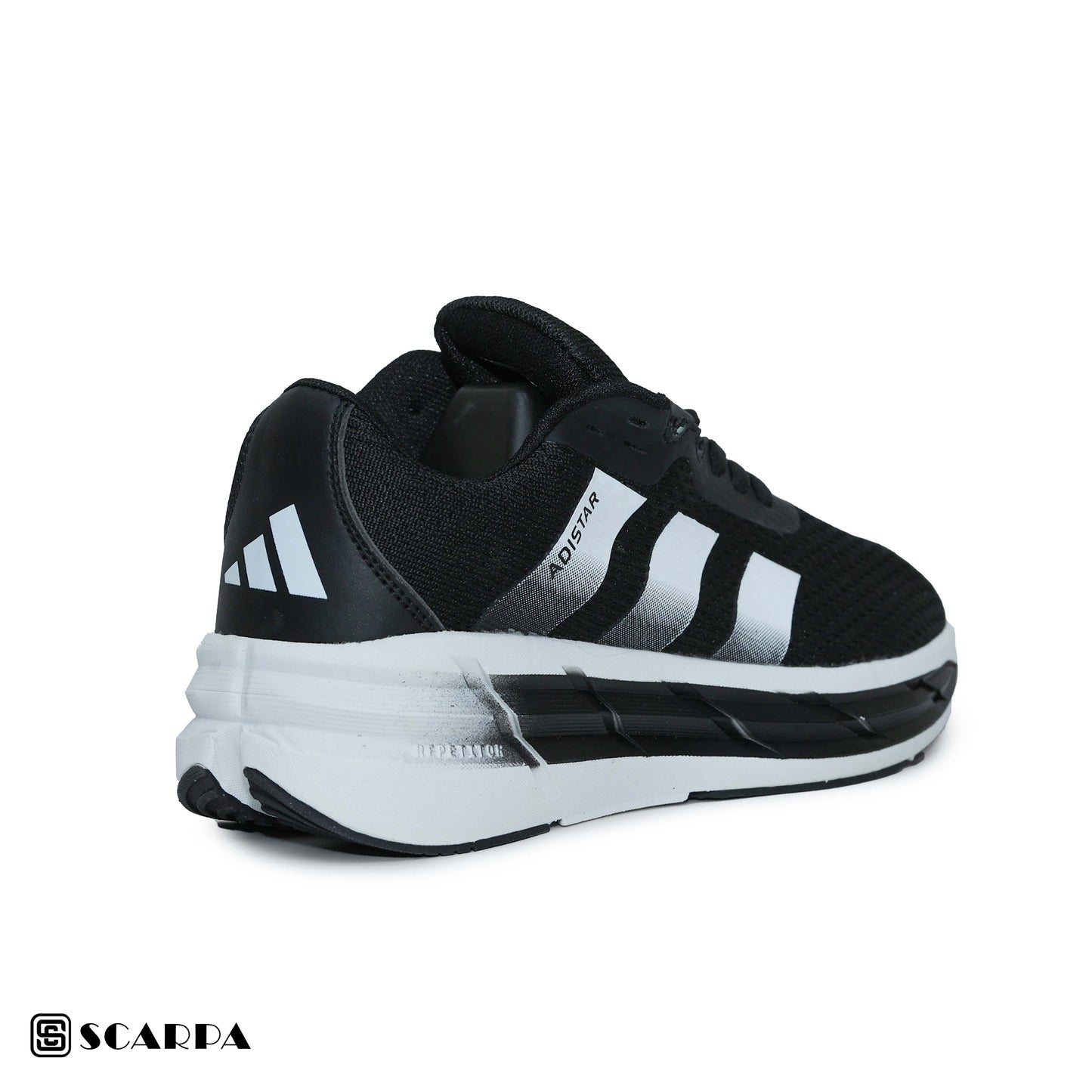 New comfortable Fashion Sneakers with BLACK Color ,Scarpa Model ADI STAR