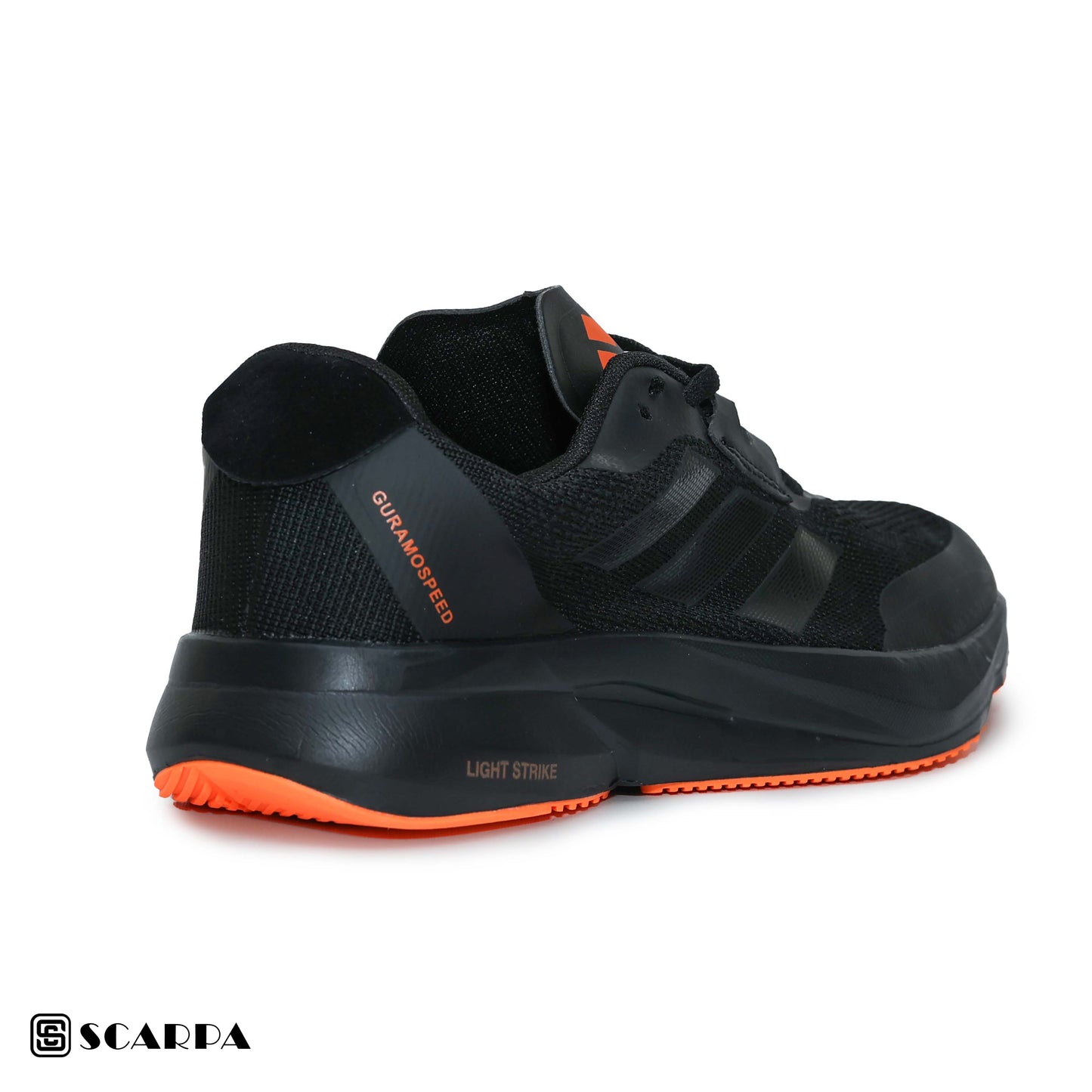 New comfortable Fashion Sneakers with BLACK Color ,Scarpa Model ADI GURAMO