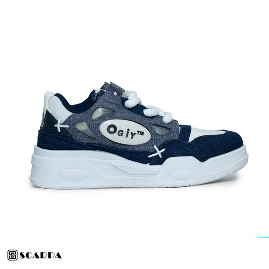 Scarpaa Comfartable Fashion Men Sneakers model OG 17 BLUE/WHITE