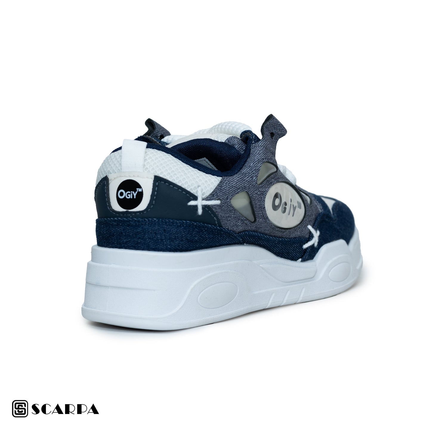 Scarpaa Comfartable Fashion Men Sneakers model OG 17 BLUE/WHITE