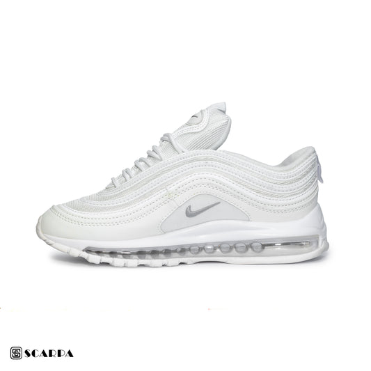 New comfartable Fashion Sneakers with WHITE Color ,Scarpa Model AIRMAX 97