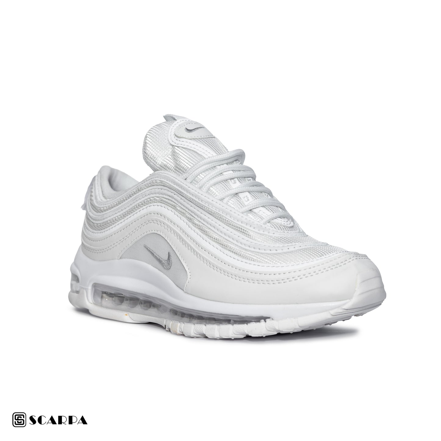 New comfartable Fashion Sneakers with WHITE Color ,Scarpa Model AIRMAX 97