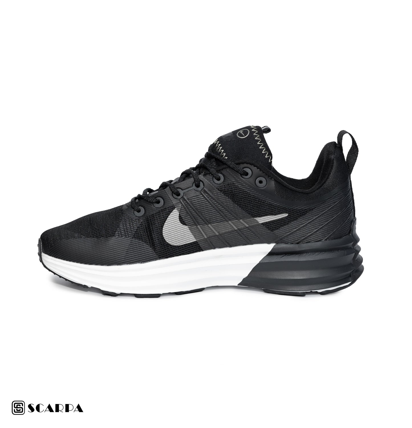 New comfartable Fashion Sneakers with BLACK Color ,Scarpa Model NIKE LUNAR