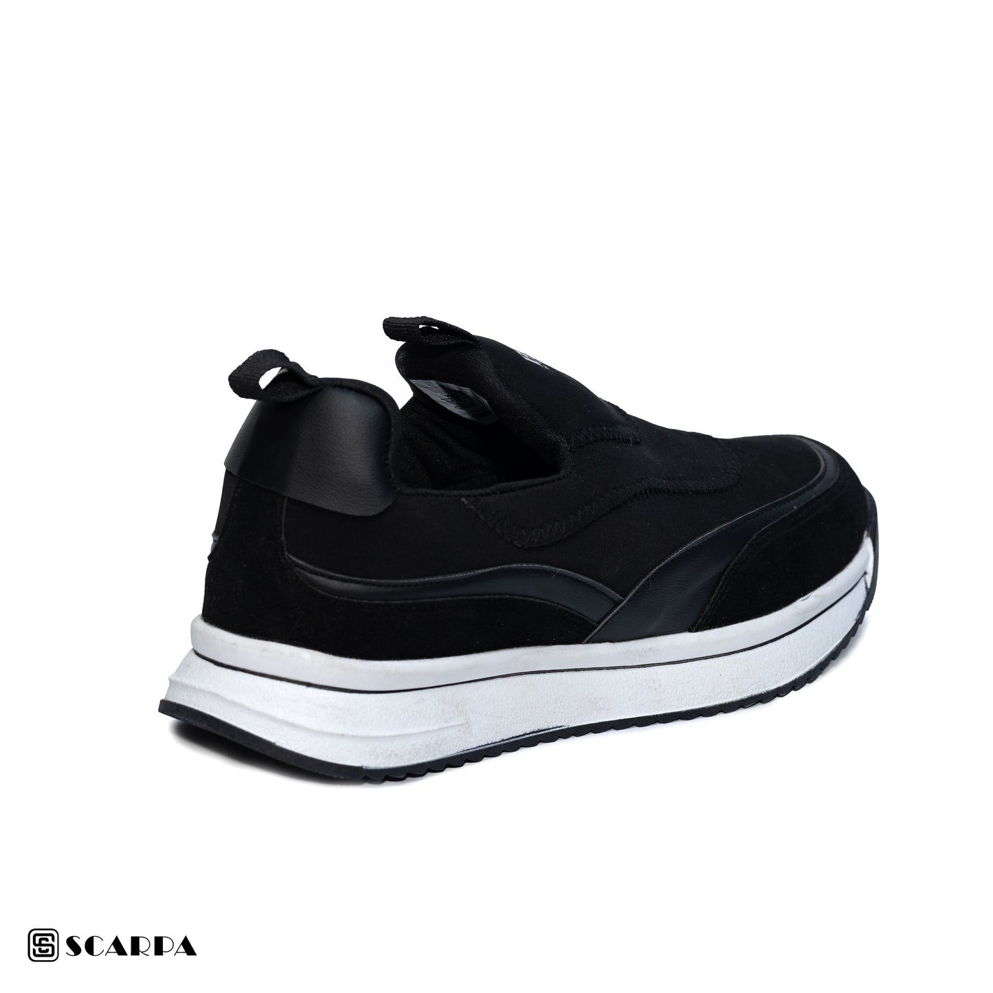 Scarpaa Comfartable Fashion Men's Fashion Sneaker -Durable Rubber Black Color V B3
