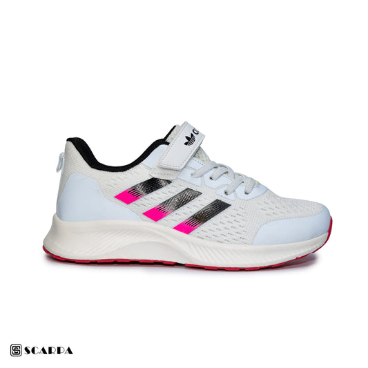 Scarpaa Comfartable Fashion KIDS Sneakers model ADD 155-WHITE