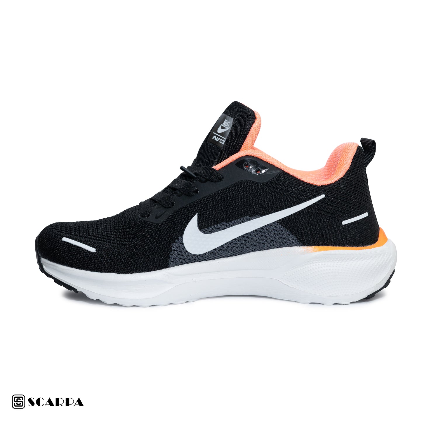 New comfartable Fashion Sneakers with BLACK&ORANGE Color ,Scarpa Model NIKE FY01