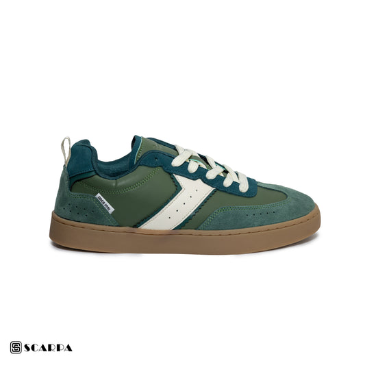 New comfartable Fashion Sneakers with olive Color ,Scarpa Model PULL & BEAR