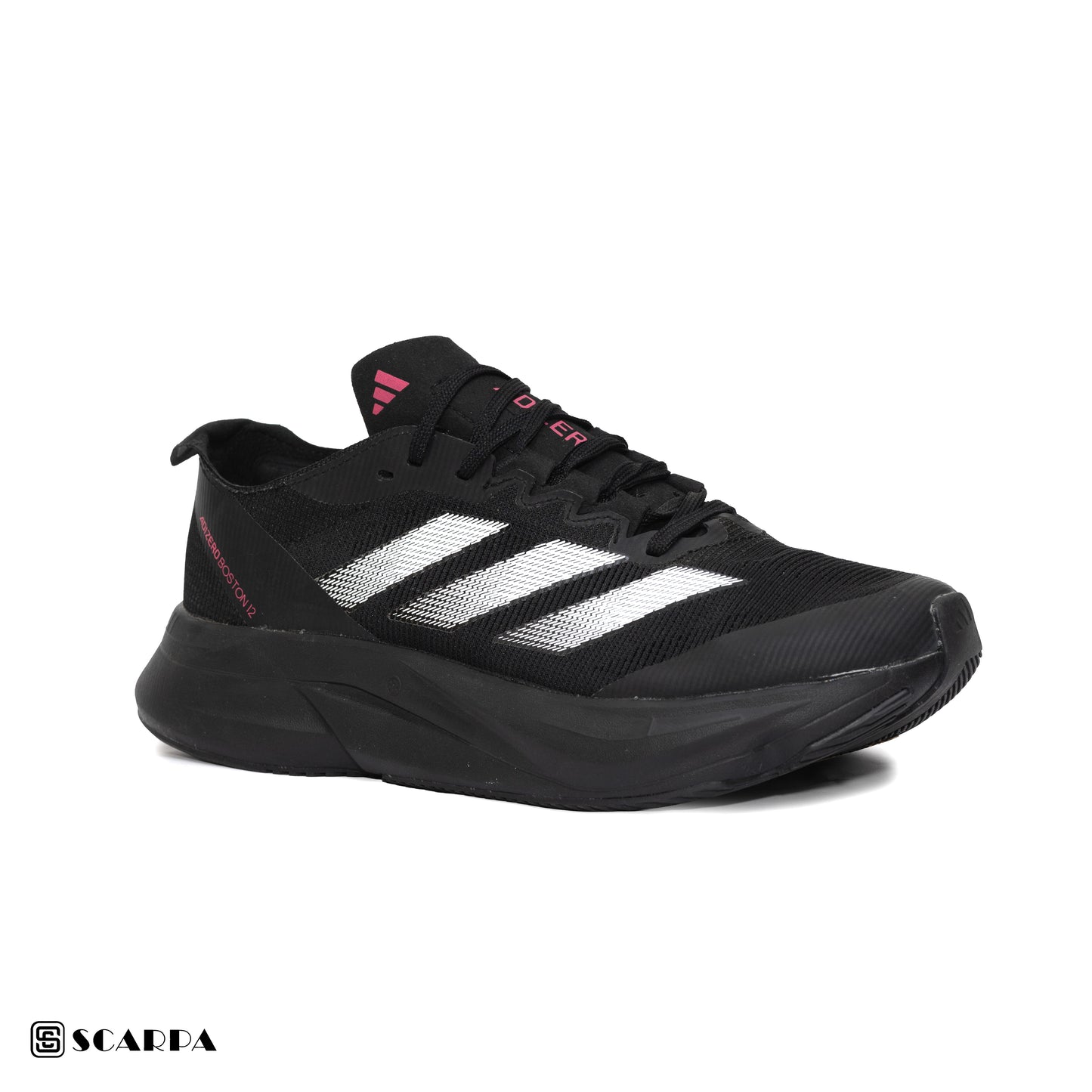 New comfortable Fashion Sneakers with BLACK Color ,Scarpa Model ADIZERO