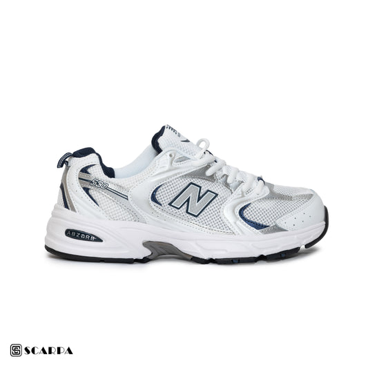 New comfartable Fashion Sneakers with WHITE Color ,Scarpa Model New Balance 530