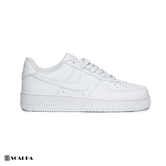 New comfartable Fashion Sneakers with WHITE Color ,Scarpa Model AIR FORCE