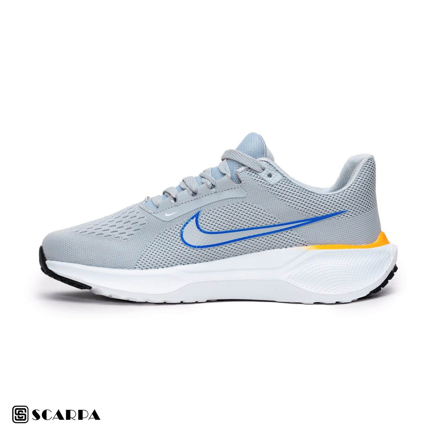 New comfortable Fashion Sneakers with GRAY Color ,Scarpa Model AIR ZOOM