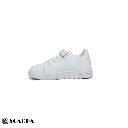 Scarpaa Comfartable Fashion KIDS Sneakers model kids7327-WHITE&GRAY