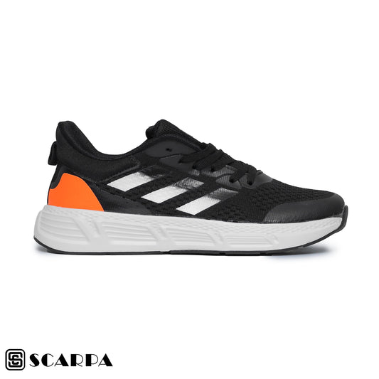 New comfartable Fashion Sneakers with BLACK Color ,Scarpa Model ADD .HM