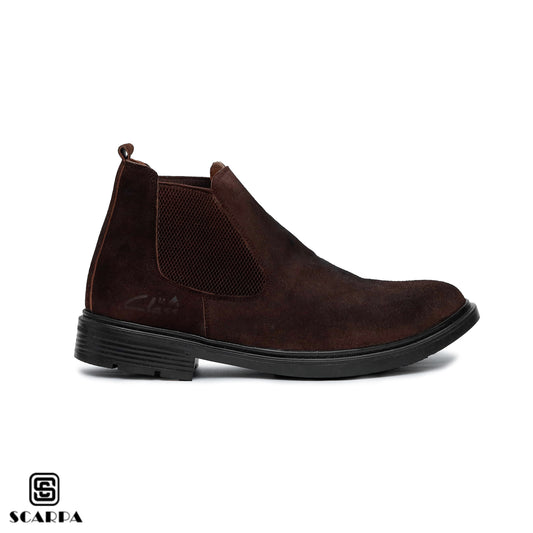 Scarpa Leather Boot with BROWEN Color Model CL 505
