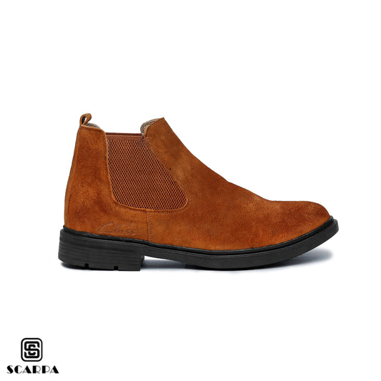 Scarpa Leather Boot with HAVAN Color Model CL 505