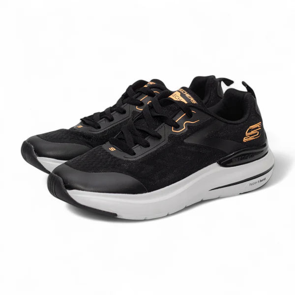 New comfartable Men's Skechers with BLACK&WHITE Color ,Model SC MAX2