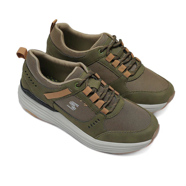 New comfartable Men's Skechers with GREEN Color ,Model VL26