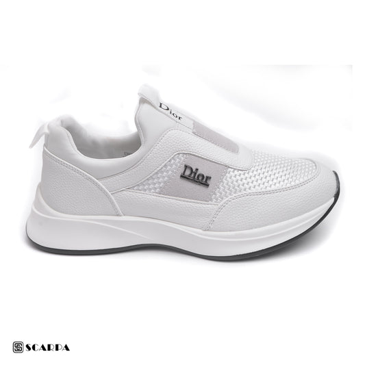Scarpaa Comfartable Fashion Men's Fashion Sneaker -Durable Rubber WHITE Color YS 60
