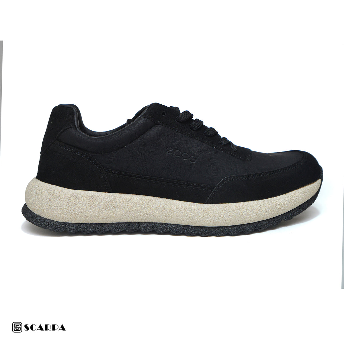 Scarpaa Comfartable Fashion Men's Fashion Sneaker -Durable Rubber BLACK Color CH4