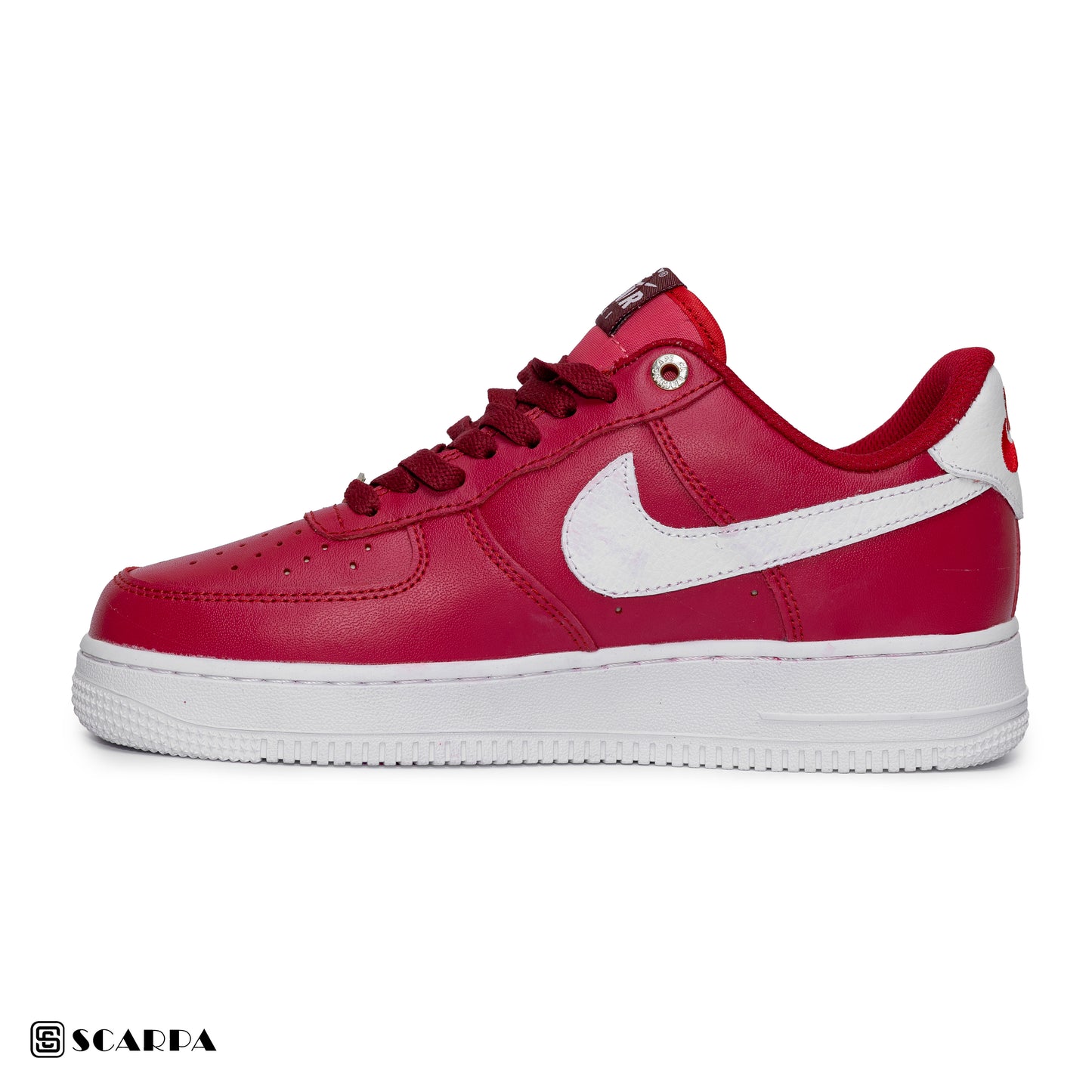 New comfartable Fashion Sneakers with WHITE&RED Color ,Scarpa Model NIKE AIR FORCE
