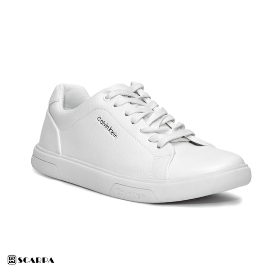 New comfartable Fashion Sneakers with WHITE Color ,Scarpa Model Calvin Klein