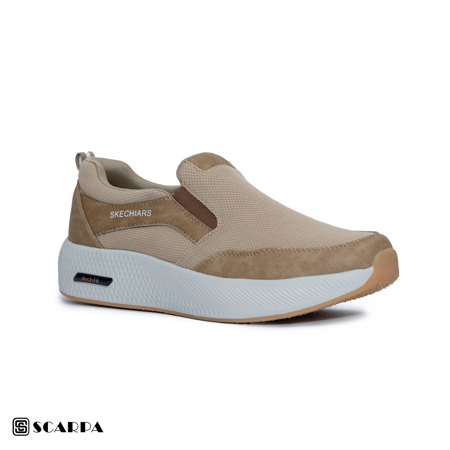 New comfartable Men's Skechers with BEIGE Color ,Model  VL38
