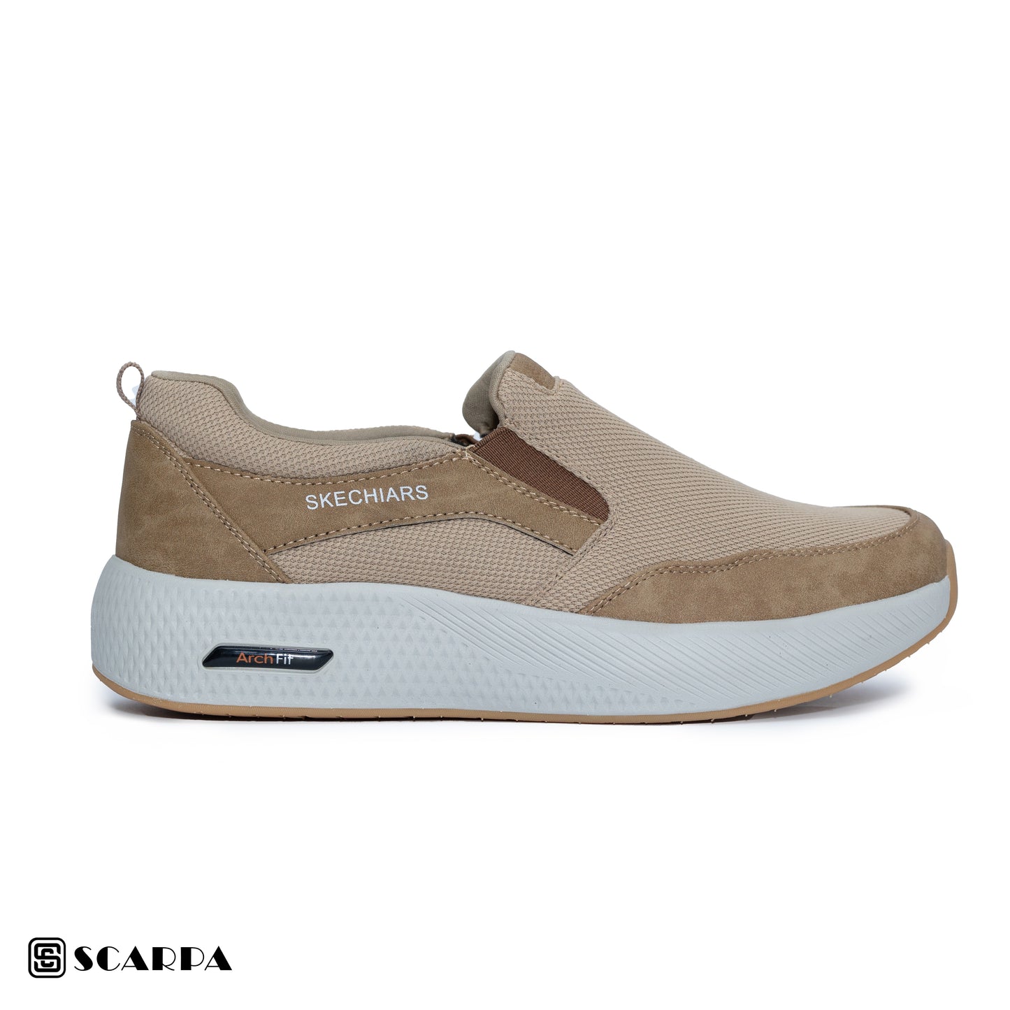 New comfartable Men's Skechers with BEIGE Color ,Model  VL38