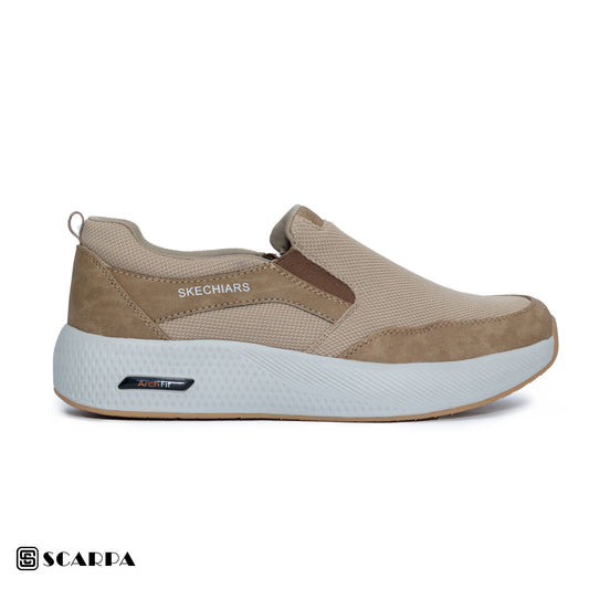 New comfartable Men's Skechers with BEIGE Color ,Model  VL38