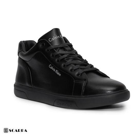 New comfartable Fashion Sneakers with BLACK Color ,Scarpa Model Calvin klein 2