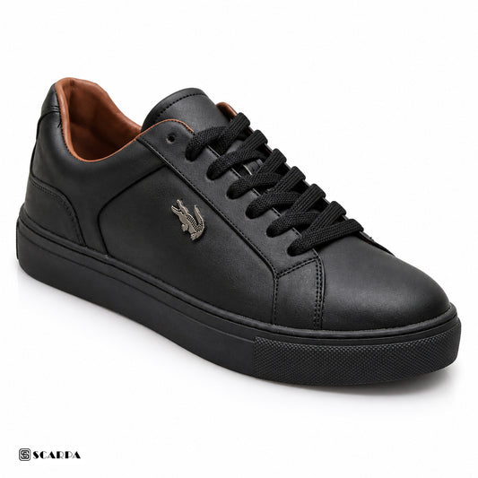 New comfartable Fashion Sneakers with BLACK Color ,Model V165