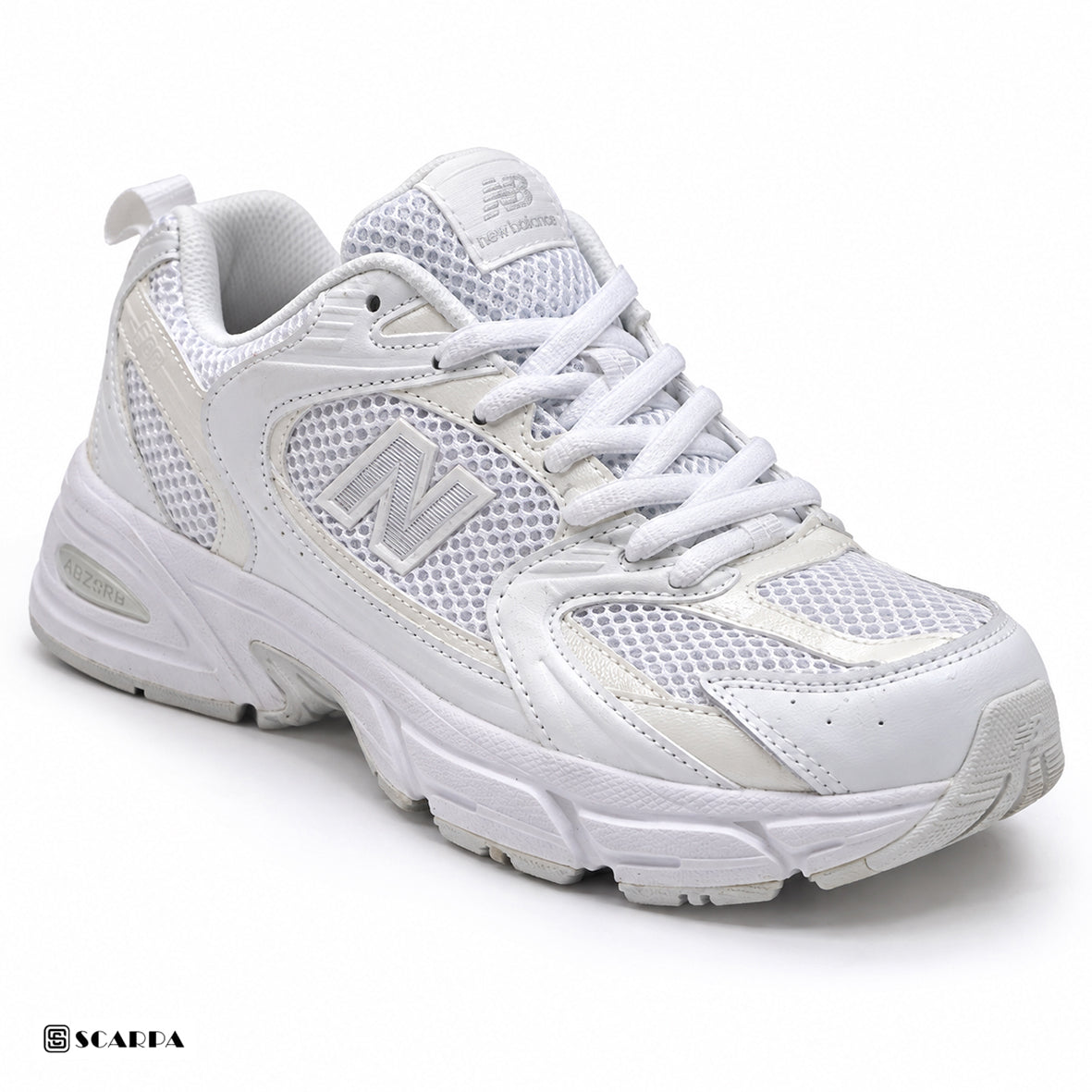 New comfartable Fashion Sneakers with WHITE&GRAY Color ,Scarpa Model New Balance 530