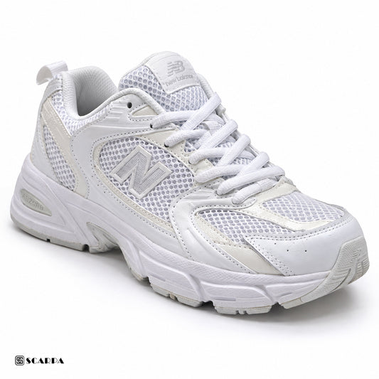 New comfartable Fashion Sneakers with WHITE&GRAY Color ,Scarpa Model New Balance 530