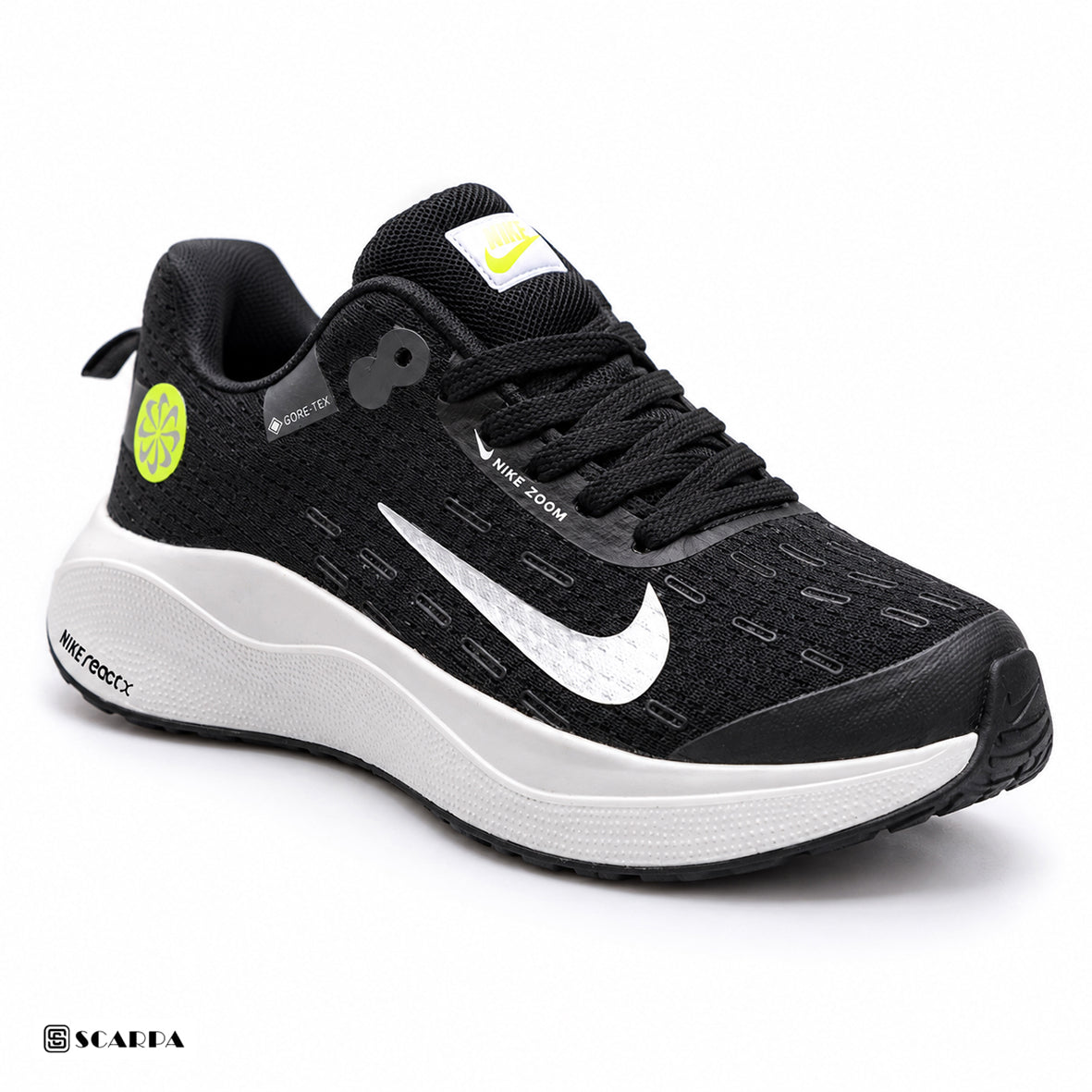 New comfortable Fashion Sneakers with BLACK Color ,Scarpa Model YZ24