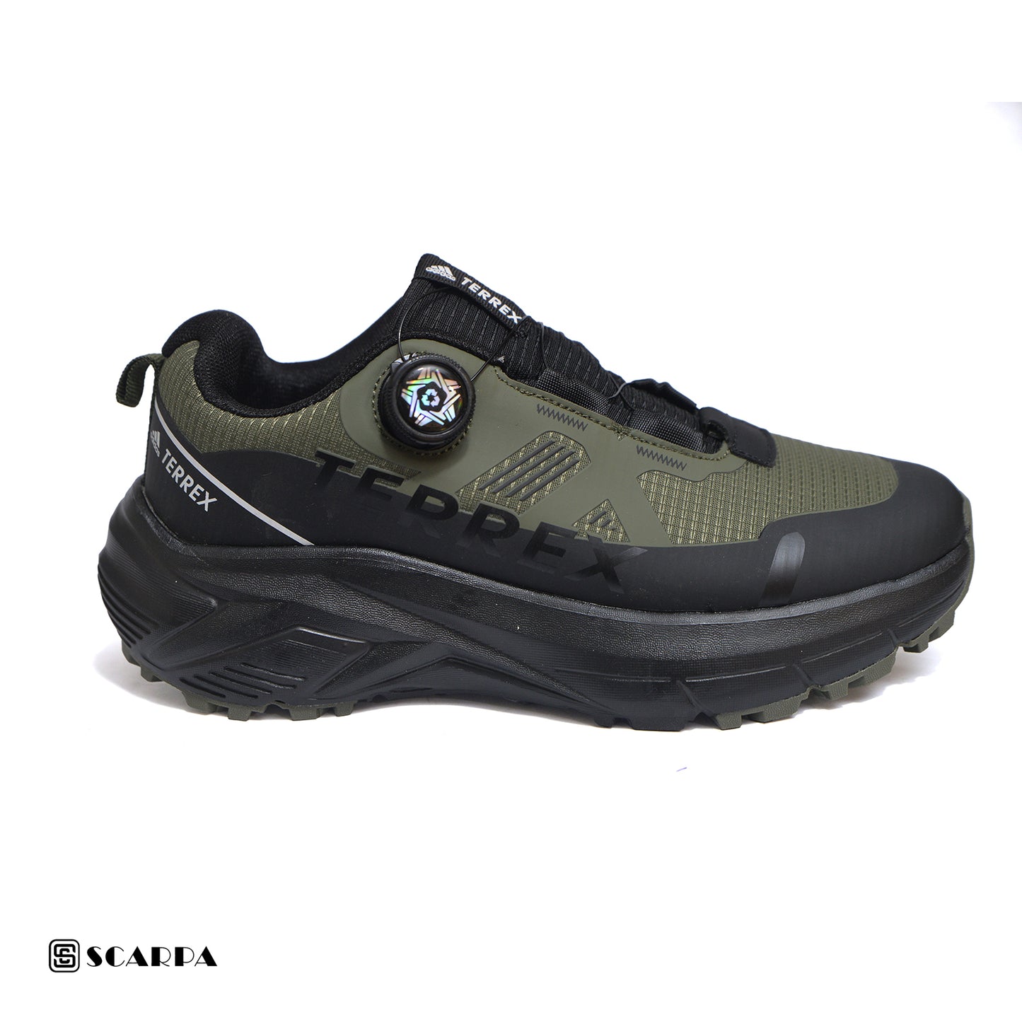 New comfartable Fashion Sneakers with GREEN  Color ,Scarpa Model TERREX