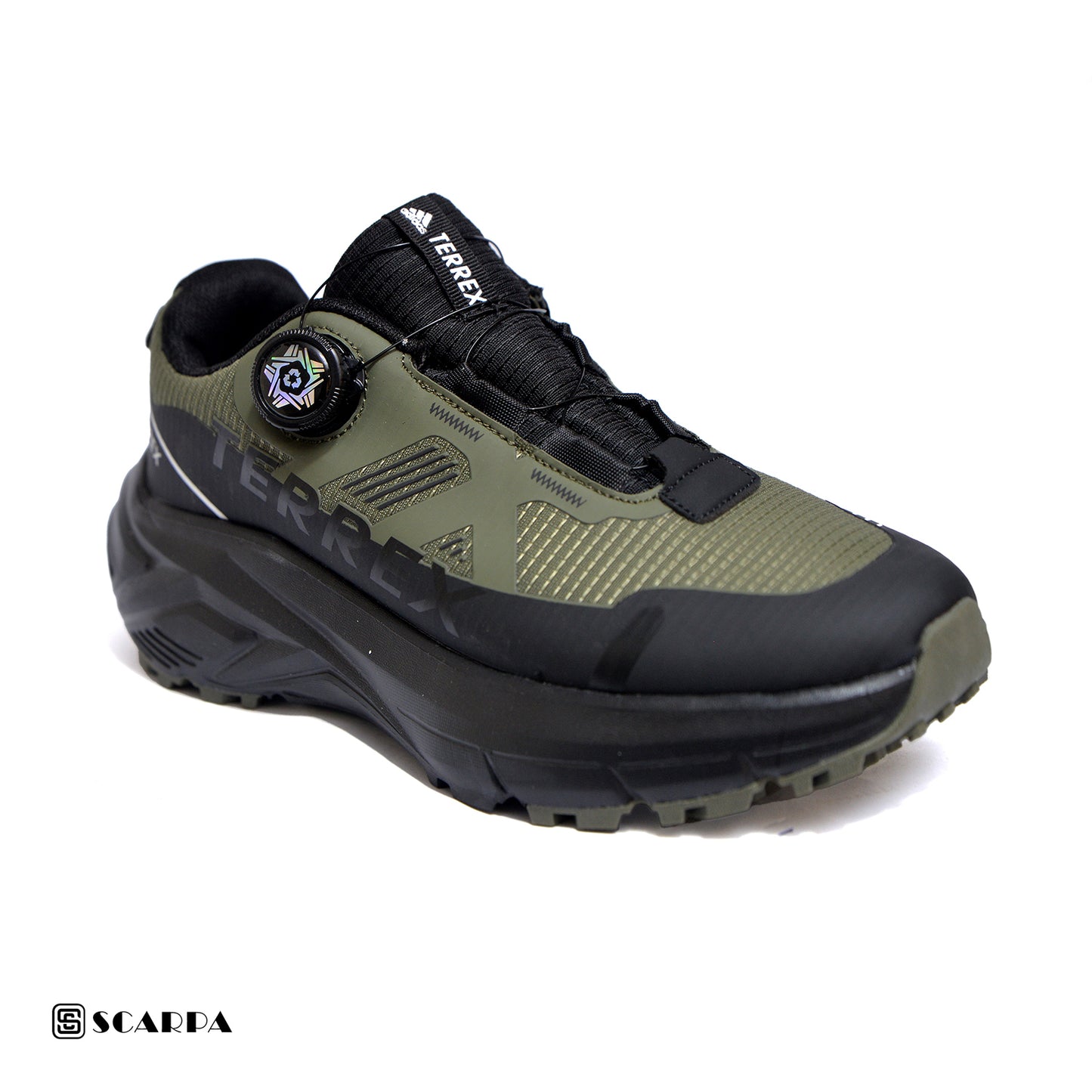 New comfartable Fashion Sneakers with GREEN  Color ,Scarpa Model TERREX