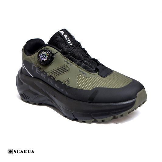 New comfartable Fashion Sneakers with GREEN  Color ,Scarpa Model TERREX