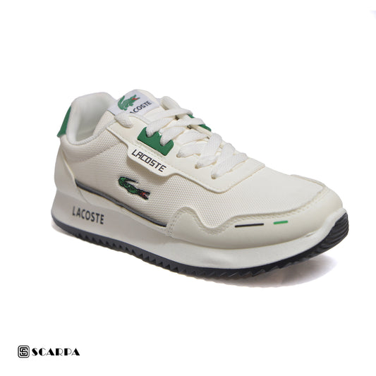 New comfartable Fashion Sneakers with  WHITE&GREEN Color ,Scarpa Model V 3006