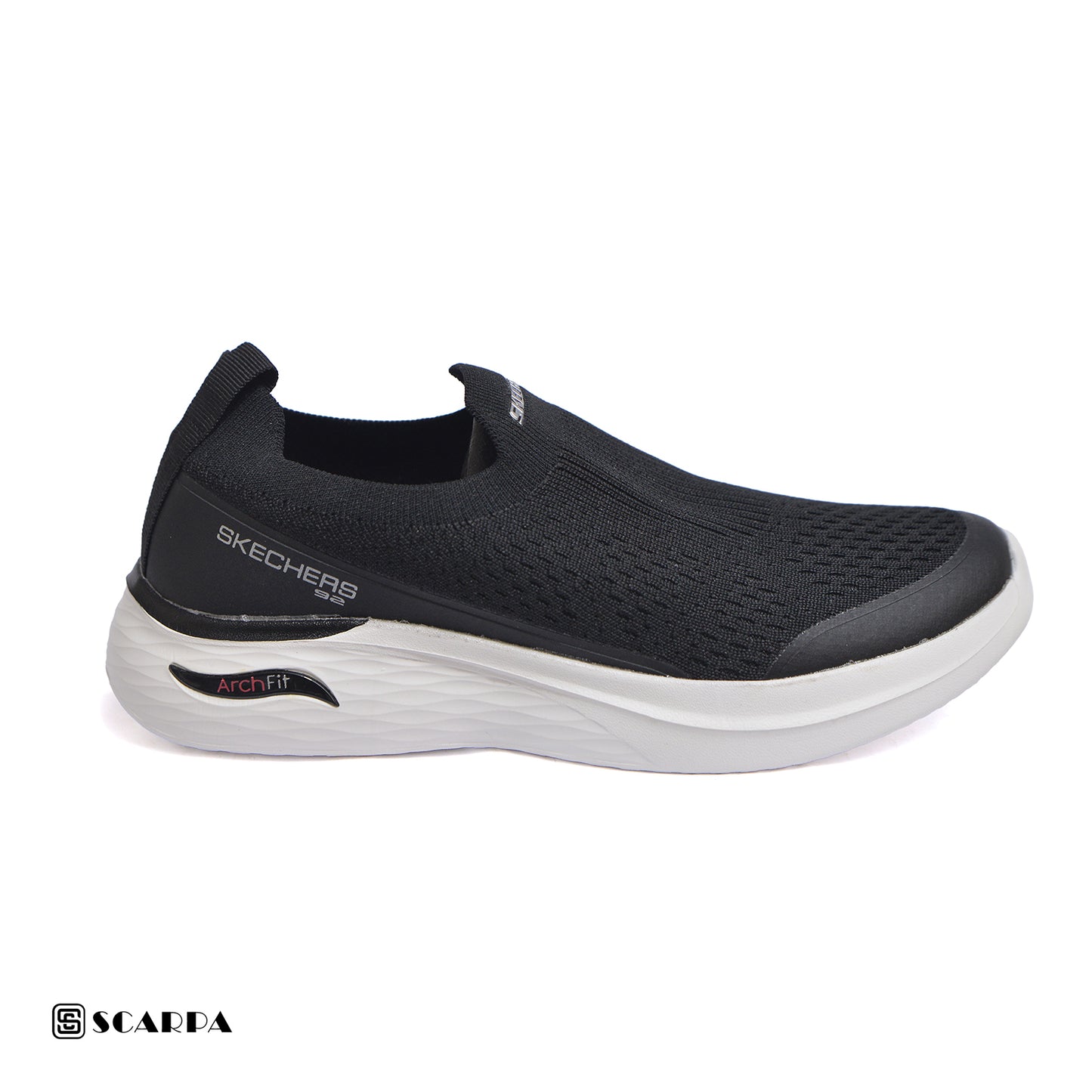 New comfortable Fashion Sneakers with BLACK Color ,Scarpa Model SC 0W