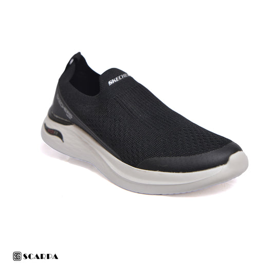 New comfortable Fashion Sneakers with BLACK Color ,Scarpa Model SC 0W