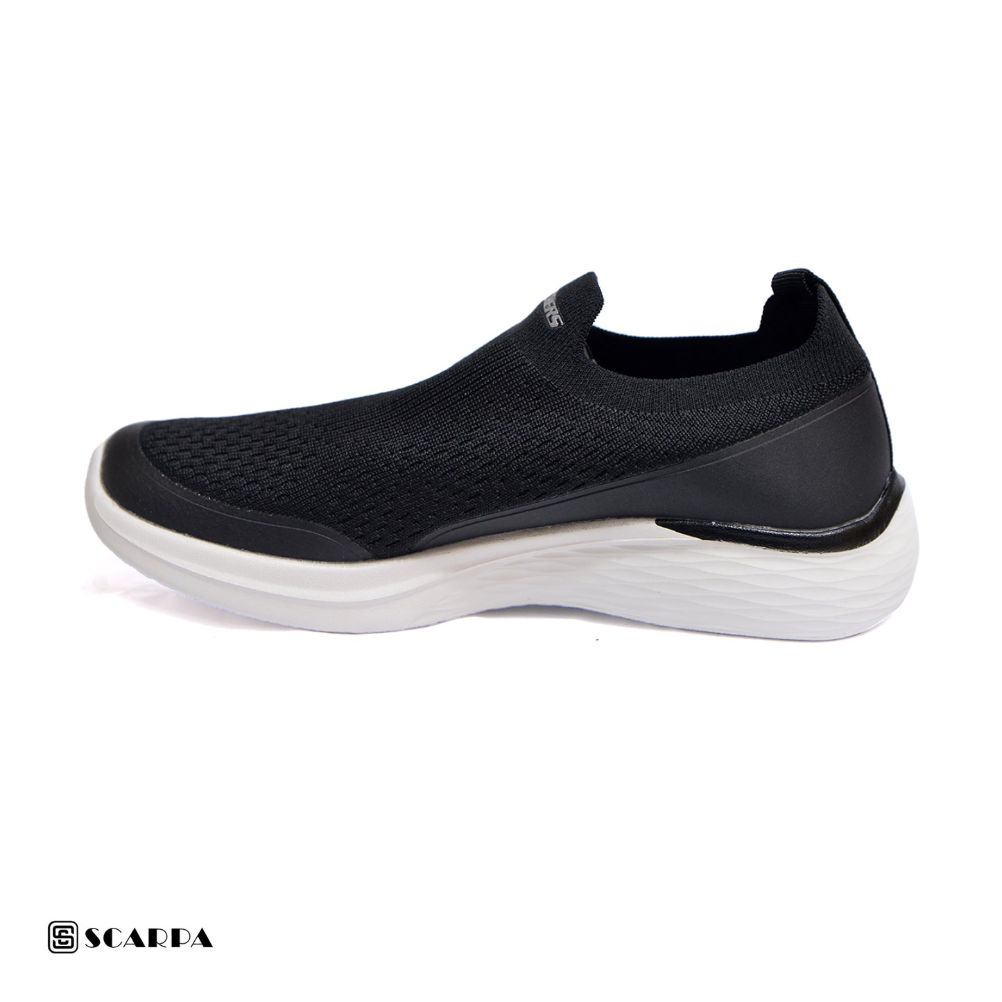 New comfortable Fashion Sneakers with BLACK Color ,Scarpa Model SC 0W