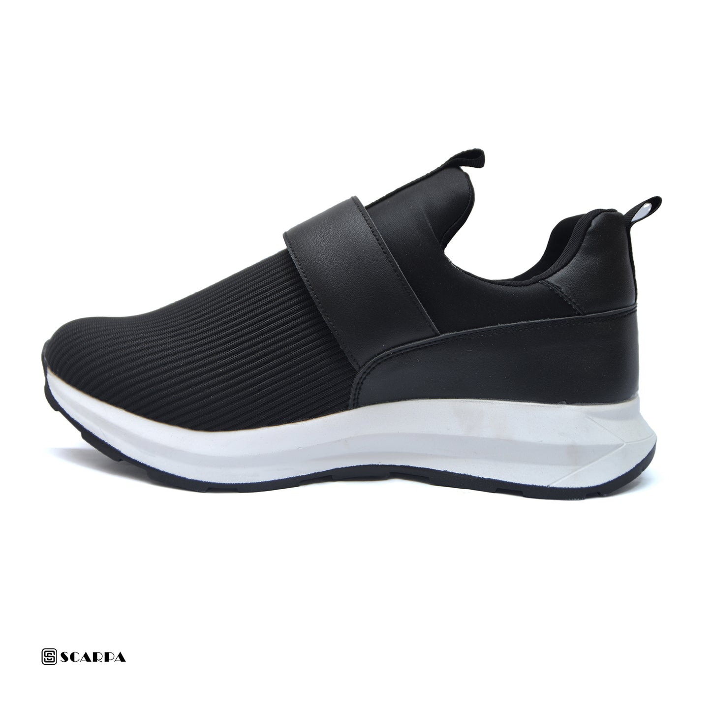 Scarpaa Comfartable Fashion Men's Fashion Sneaker -Durable Rubber Black Color V X10