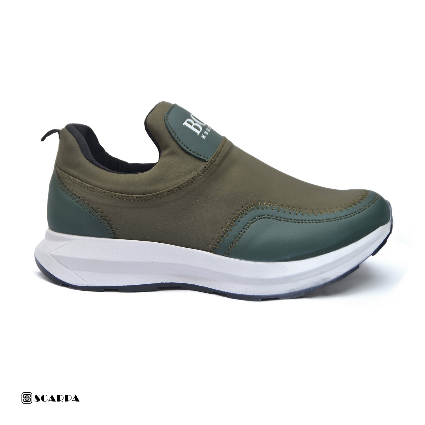 Scarpaa Comfartable Fashion Men's Fashion Sneaker -Durable Rubber OLIVE Color V X70