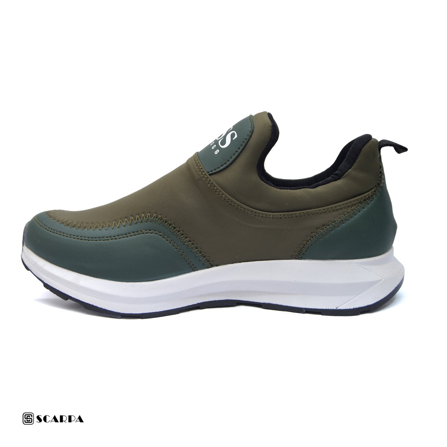Scarpaa Comfartable Fashion Men's Fashion Sneaker -Durable Rubber OLIVE Color V X70