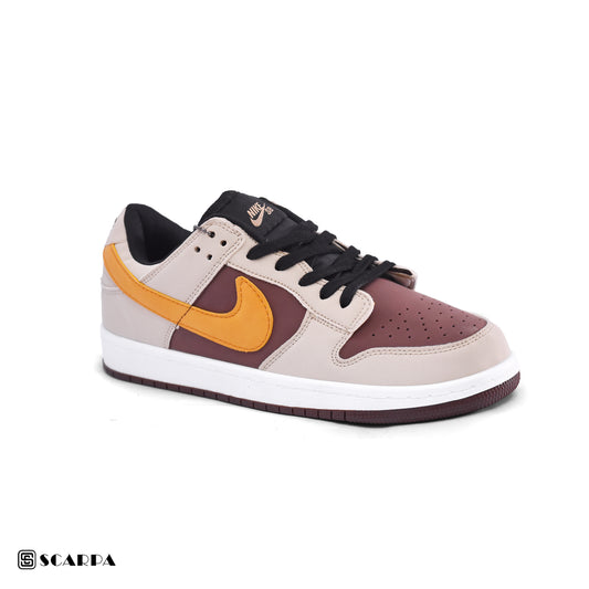 New comfartable Fashion Sneakers with  BEIGE&BROWEN Color ,Scarpa Model SB